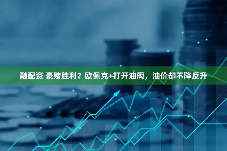 融配资 豪赌胜利？欧佩克+打开油阀，油价却不降反升